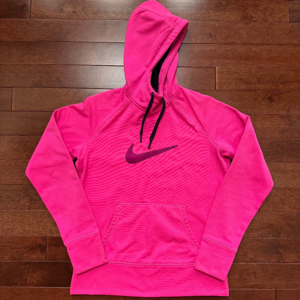 Nike Women's Pink Hoodie